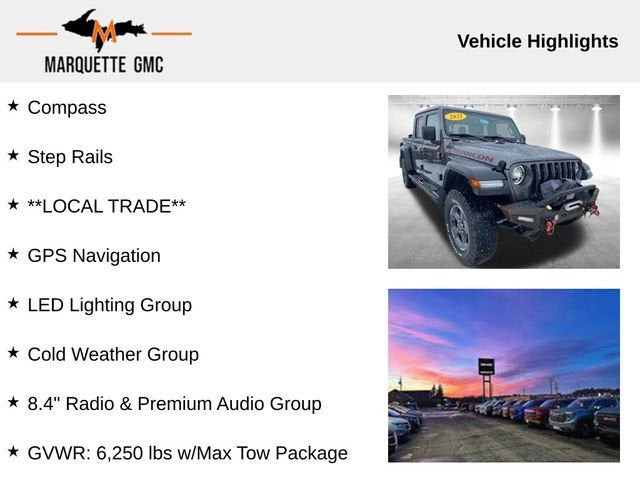 2021 Jeep Gladiator Rubicon 4x4