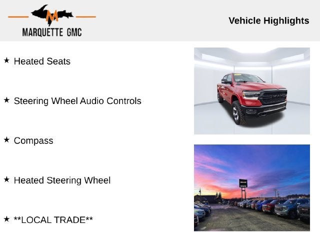 2022 RAM 1500 Big Horn Crew Cab 4x4 5'7" Box