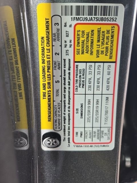 2025 Ford Escape Platinum