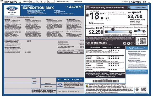 2020 Ford Expedition Limited MAX