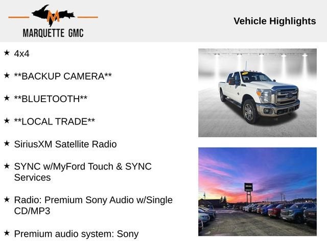 2015 Ford Super Duty F-350 SRW Platinum