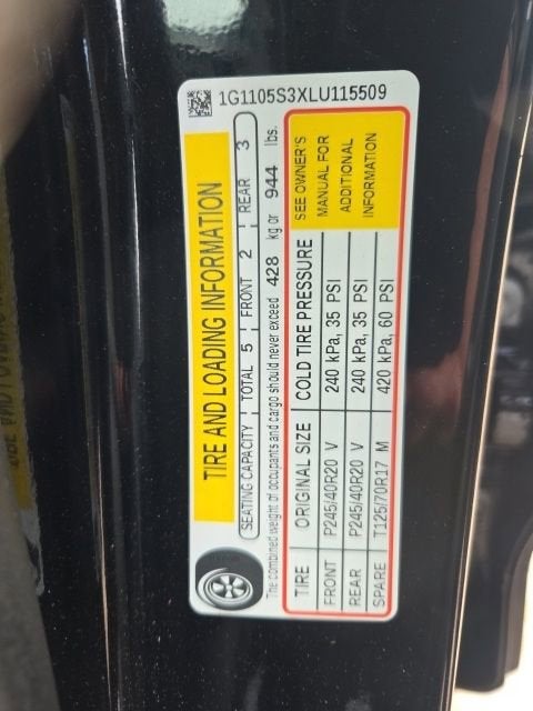 2020 Chevrolet Impala Premier