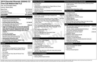 2019 Chevrolet Silverado 2500 HD LTZ