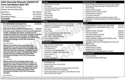 2022 Chevrolet Silverado 3500 HD WT