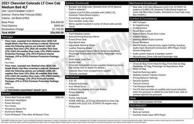 2021 Chevrolet Colorado LT