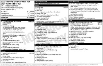 2023 Chevrolet Silverado 1500 RST