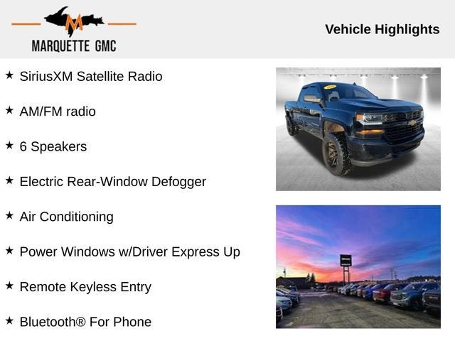 2018 Chevrolet Silverado 1500 Custom