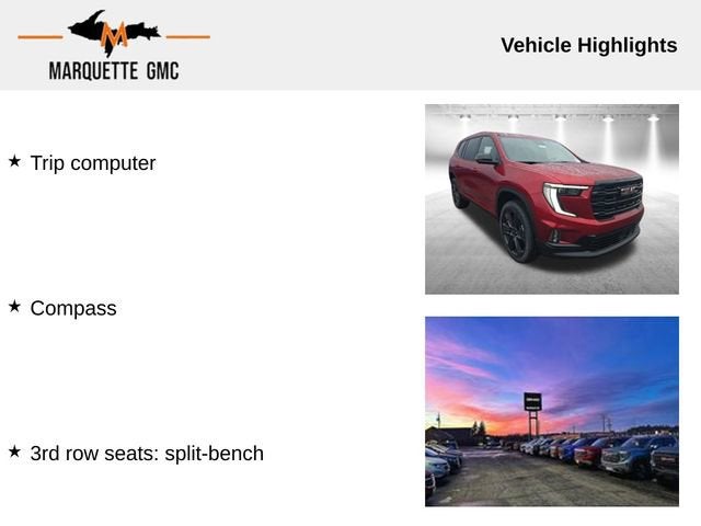 2026 GMC Acadia Elevation