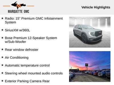 2026 GMC Acadia Elevation