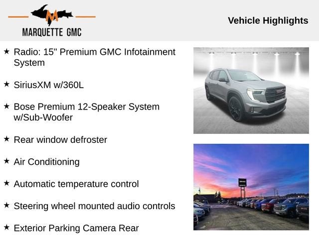 2026 GMC Acadia Elevation