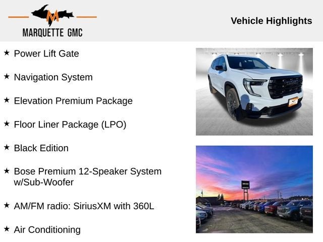 2026 GMC Acadia Elevation