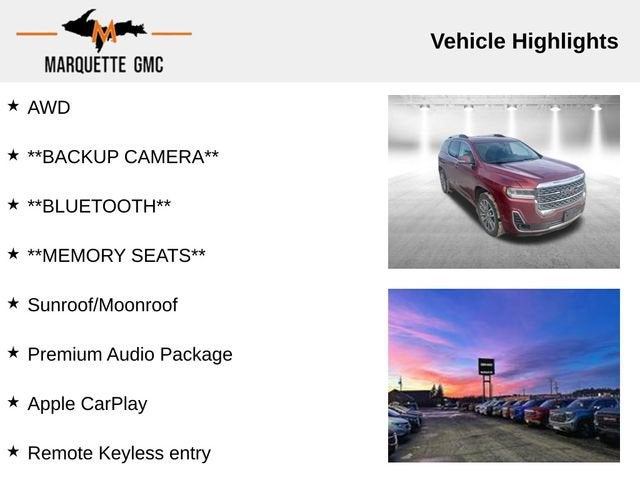 2022 GMC Acadia Denali