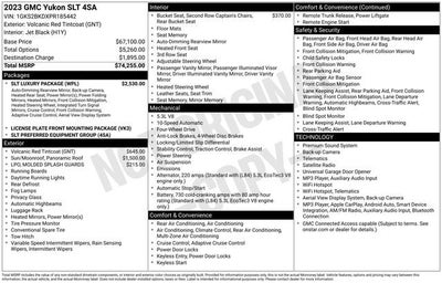 2023 GMC Yukon SLT