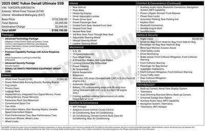 2025 GMC Yukon Denali Ultimate