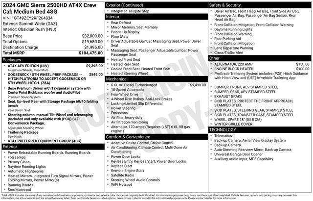 2024 GMC Sierra 2500 HD AT4X