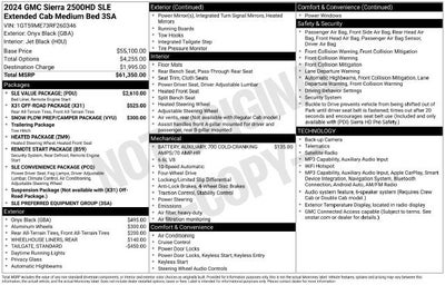 2024 GMC Sierra 2500 HD SLE