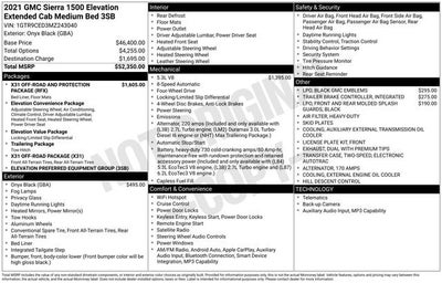 2021 GMC Sierra 1500 Elevation