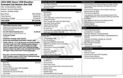 2024 GMC Sierra 1500 Elevation