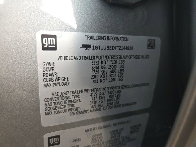 2026 GMC Sierra 1500 SLE