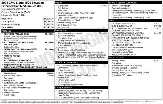 2023 GMC Sierra 1500 Elevation