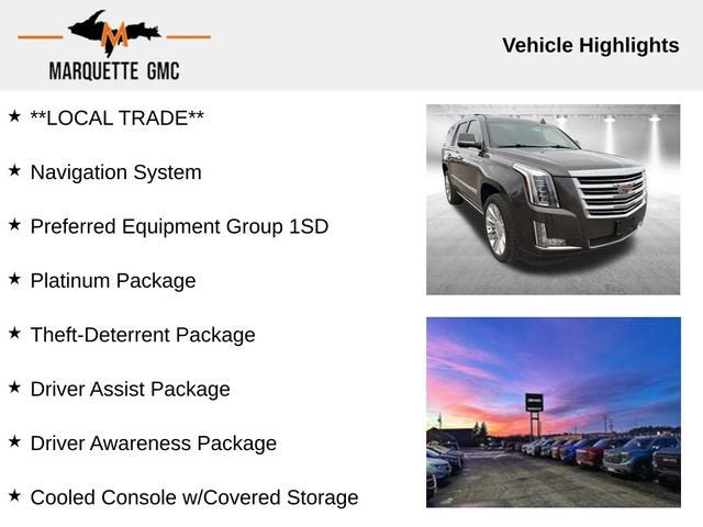 2020 Cadillac Escalade Platinum
