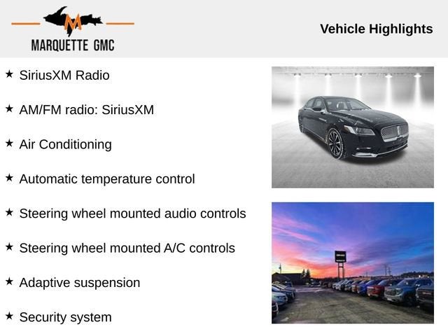 2020 Lincoln Continental Reserve