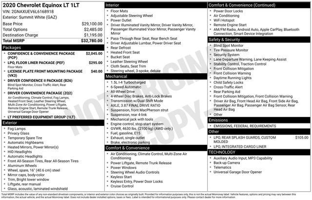 2020 Chevrolet Equinox LT