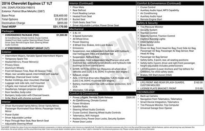 2016 Chevrolet Equinox LT
