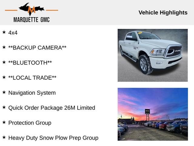 2016 RAM 2500 Longhorn Limited