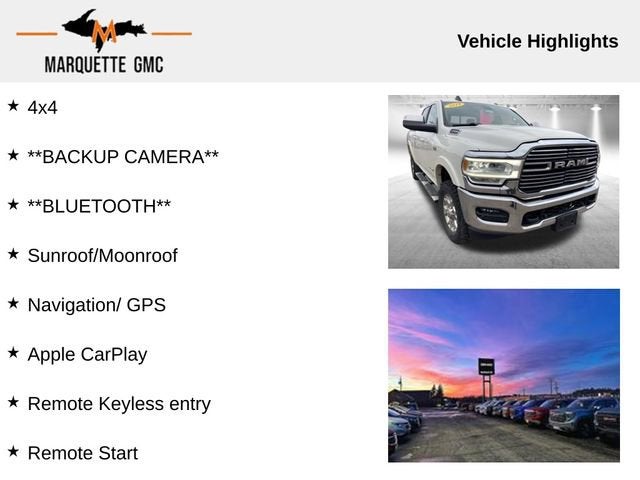 2019 RAM 2500 Laramie Crew Cab 4x4 6'4" Box