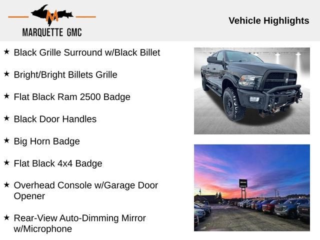 2015 RAM 2500 Big Horn