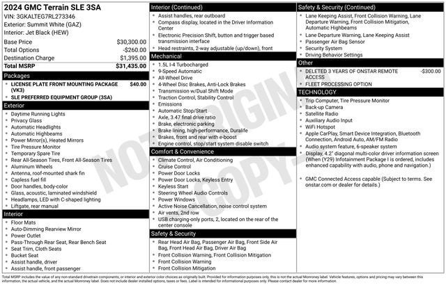 2024 GMC Terrain SLE