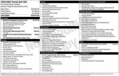 2020 GMC Terrain SLE