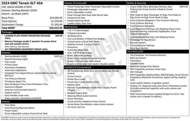 2024 GMC Terrain SLT