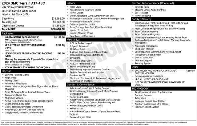 2024 GMC Terrain AT4