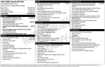 2022 GMC Terrain AT4