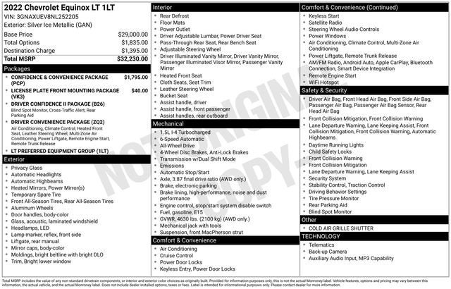 2022 Chevrolet Equinox LT