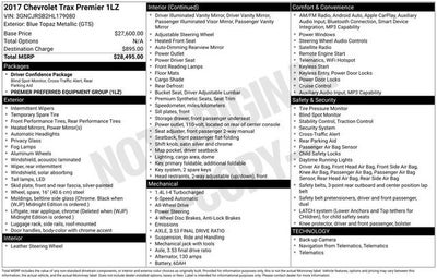 2017 Chevrolet Trax Premier