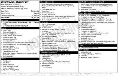 2025 Chevrolet Blazer 2LT