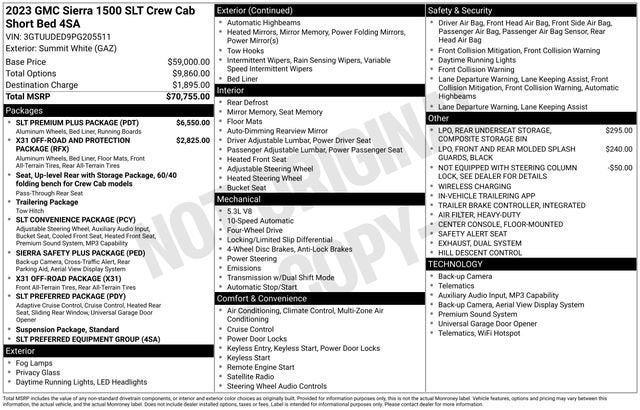 2023 GMC Sierra 1500 SLT