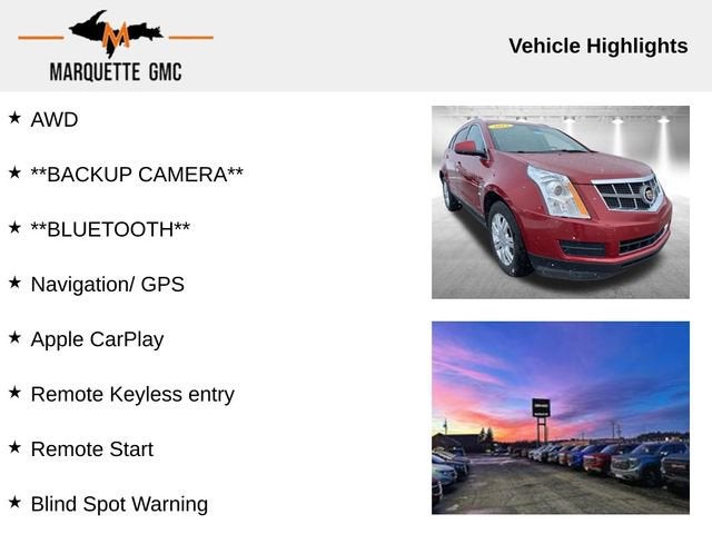 2012 Cadillac SRX Luxury Collection