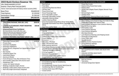 2023 Buick Enclave Essence