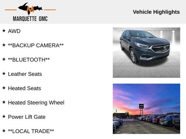 2018 Buick Enclave Avenir