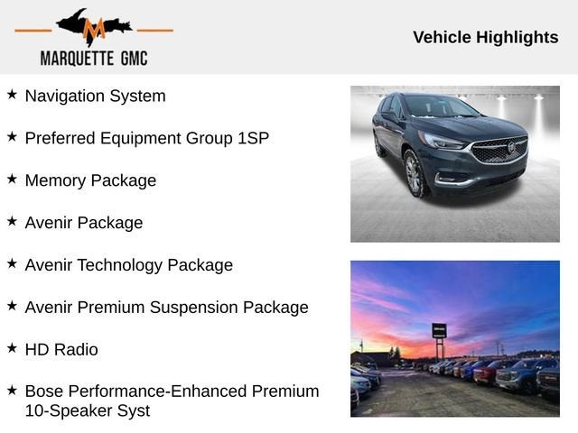 2018 Buick Enclave Avenir