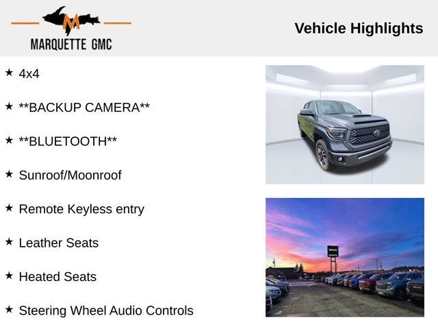 2019 Toyota Tundra SR5 5.7L V8