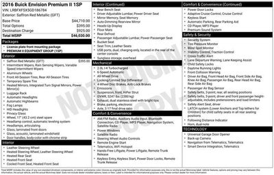 2016 Buick Envision Premium II