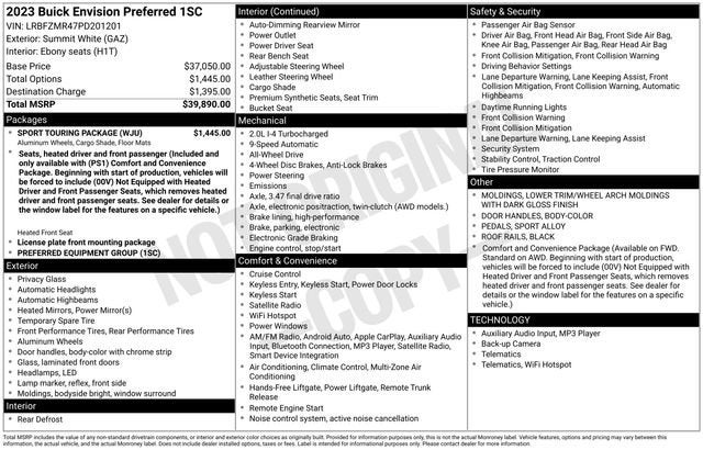 2023 Buick Envision Preferred