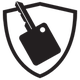 GMC Protection Gap Coverage Logo with a Car Key Icon - Marquette GMC in MARQUETTE MI
