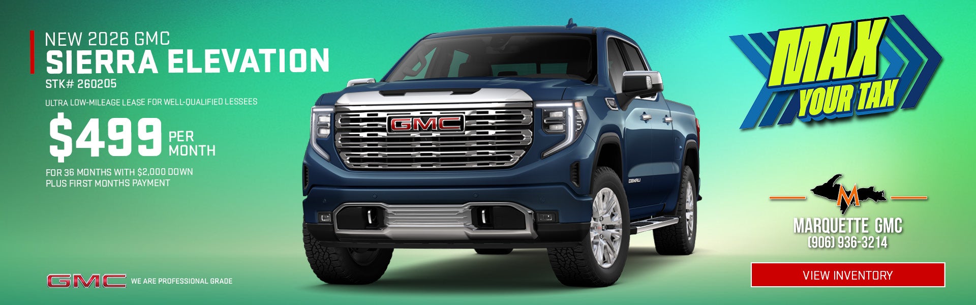 New 2026 GMC Sierra Elevation