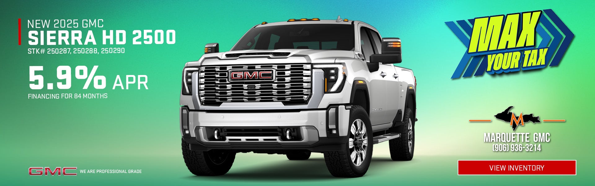 New 2025 GMC Sierra HD 2500 